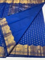 Turning Border Semi Silk Saree - Image 2